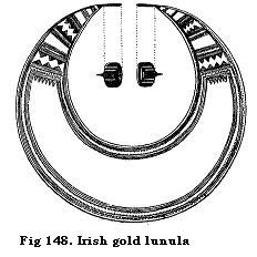 Irish gold lunula