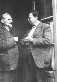 [Trotsky with Diego Rivera]