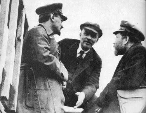 Trotsky, Lenin, Kamenev