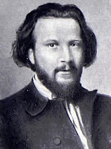 Retrato Nikolai Dmítrievitch Avxéntiev (também Avksentev)