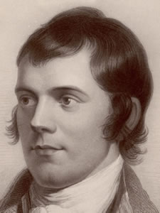 Retrato Robert Burns