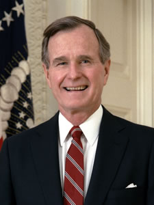 Retrato George Herbert Walker Bush