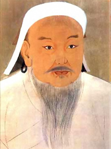 Retrato Gengis Khan