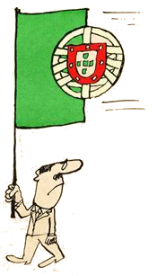 Bandeira Portuguesa - verde