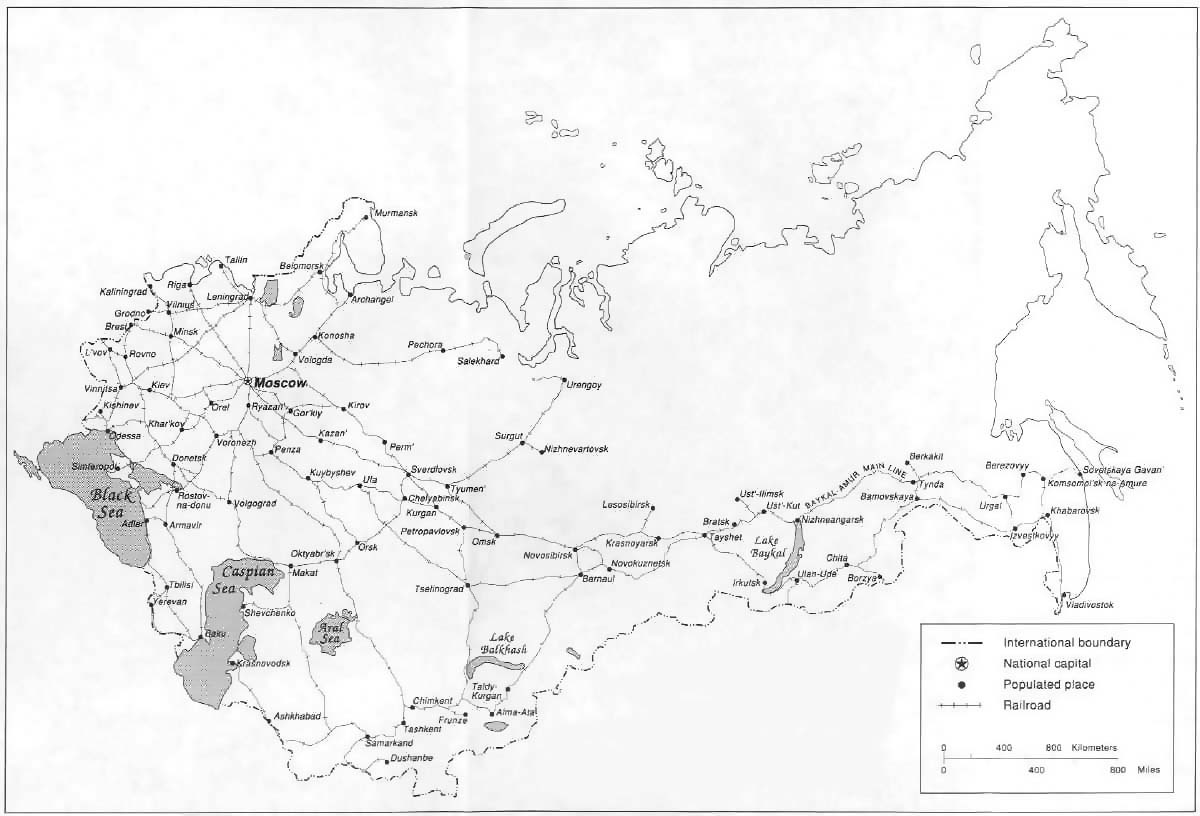 Maps Of The Soviet Union