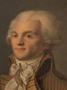 Imagem Maximilien François Marie Isidore de Robespierre - Par Peintre non identifié — https://www.parismuseescollections.paris.fr/fr/musee-carnavalet/oeuvres/portrait-de-maximilien-de-robespierre-1758-1794-homme-politique#infos-principales, CC0, https://commons.wikimedia.org/w/index.php?curid=187181