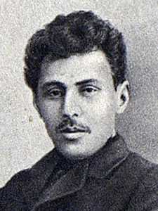 Retrato  L. Vladimirov (Mirón Konstantinovitch Scheinfinkel) - Авторство: Неизвестен. Альбом по истории ВКП(б) 1926. http://nilsky-nikolay.livejournal.com/963844.html#cutid1, Общественное достояние, https://commons.wikimedia.org/w/index.php?curid=42573980