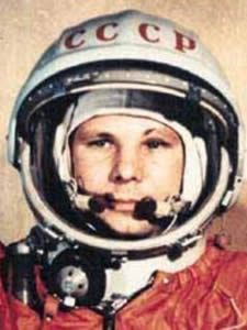 Retrato Iuri Alexeievitch Gagarin